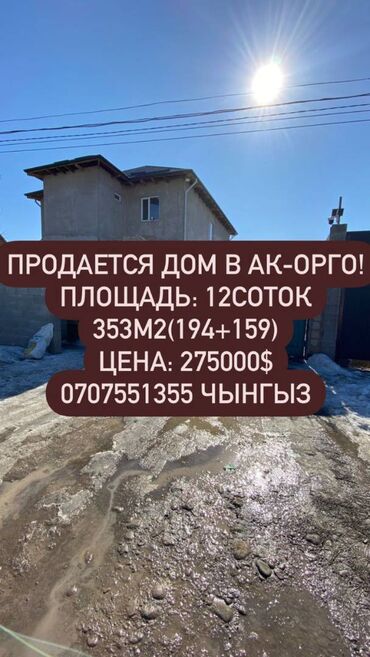 Продажа участков: Дом, 353 м², 1 комната, Агентство недвижимости, Косметический ремонт