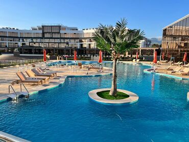 комнаты в караколе: Таунхаус, ЦО Baytur Resort & Spa, Бостери, Детская площадка, Парковка, стоянка, Охраняемая территория