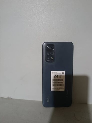 redmi note 10 цена в бишкеке 64 гб: Redmi, Redmi Note 11, Колдонулган, түсү - Боз
