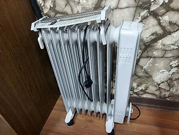 pec radiatoru: Yağ tipli elektrik radiatori - Rəng: ağ/gümüşü - 9 bölməli yağ — 2