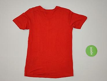 czerwone sandaly ccc: Stradivarius, T-shirt damski, rozmiar S — 3