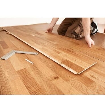 Döşəmə işləri: Laminat ustasi 3 azn laminatin yuksek seviyede vurulub tehvil — 8