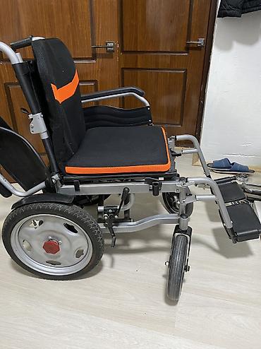 Инвалидные коляски: 28 000 KGS Электроколяска с джойстиком управления - Компактная — 7