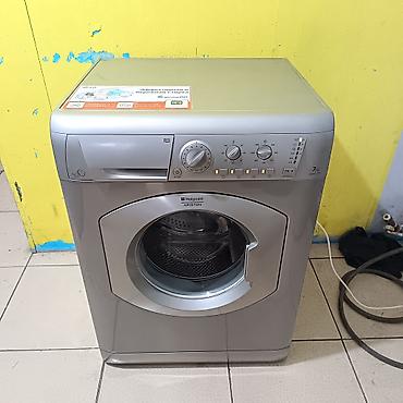 iwiq matoru: Paltaryuyan maşın Hotpoint Ariston, 7 kq, İşlənmiş, Avtomat, Qurutma var, Kredit yoxdur, Ödənişli çatdırılma — 1