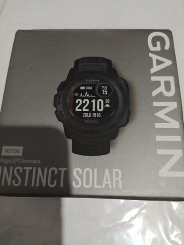 подарочные часы: Garmin instinct solar tactical