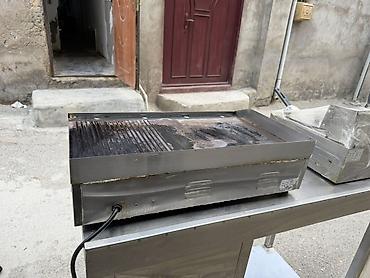 gril: Paslanmayan poladdan elektrikli planşa/gril səthi - İki zonalı — 3