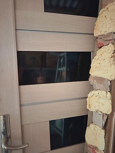 mdf panel satışı: Yataq otağı üçün İşlənmiş Otaq qapısı 80x205 sm Zamok ilə, Ünvandan götürmə — 2