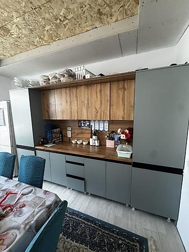 silver kitchen: Кухонный гарнитур в современном стиле - Комплектация: нижние тумбы с — 1