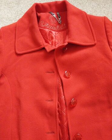 paltar qurudan: Palto XL (EU 42), rəng - Qırmızı