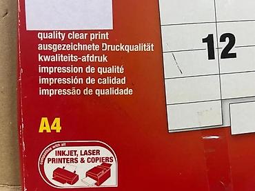 Druga oprema za računare i laptopove: Samoljepljive višesvrhinske etikete – A4 format - Dimenzije na lalafo.rs — 5 Druga oprema za računare i laptopove: Samoljepljive višesvrhinske etikete – A4 format - Dimenzije — 5