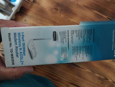 Modemlər və şəbəkə avadanlıqları: TP-Link TD-W8151N – 1-Port 150Mbps Wireless N ADSL2+ Modem Router — 6
