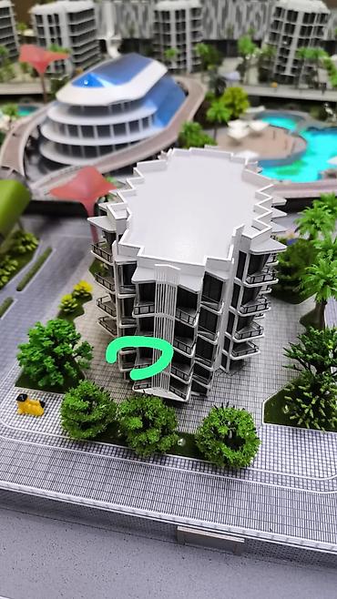 продается квартира карабалта: 3 комнаты, 60 м², Элитка, 2 этаж, ПСО (под самоотделку) — 3