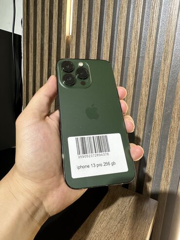 Apple iPhone: IPhone 13 Pro, Б/у, 256 ГБ, Зеленый, 95 %