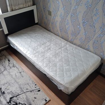 tek yataq mebeli: Б/у, Односпальная кровать, Без подьемного механизма, С матрасом, Без выдвижных ящиков, Азербайджан