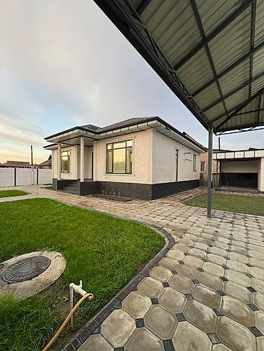 модулный домик: Современный одноэтажный дом с благоустроенной территорией - — 3