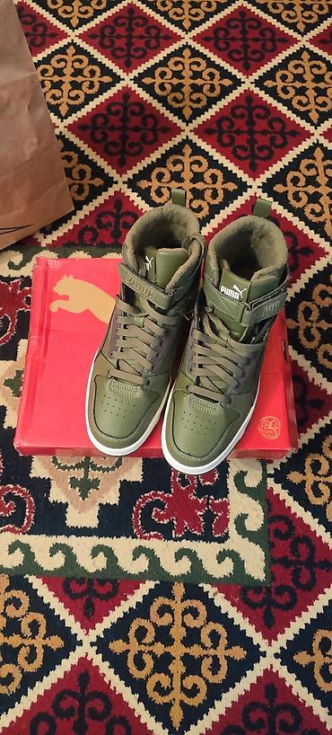 кеды vans: Мужские кроссовки, 42.5, Puma, Новый, цвет - Зеленый, Бесплатная доставка — 4
