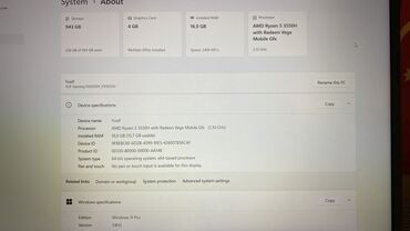 ASUS: İşlənmiş ASUS TUF Gaming, 15.6 ", AMD Ryzen 5, 512 GB, Pulsuz çatdırılma — 5