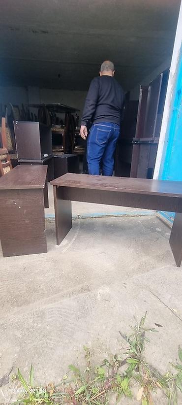 kreditle metbex stolu: Məktəb və kurslar üçün stol və stul dəsti. 65santimetrlik- 3cüt — 7