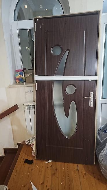 Mebel qapı – müasir dizaynlı - Material: ağac fakturalı MDF örtüklü