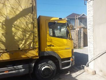 yuk maşinlari: Mercedes-Benz 1223, 2001 il, motor 6.4 l, Tent, İşlənmiş