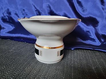 Ostalo posuđe: Bombonijera nova Sumy SSSR porcelan iz 70ih. Nova bombonijera — 5