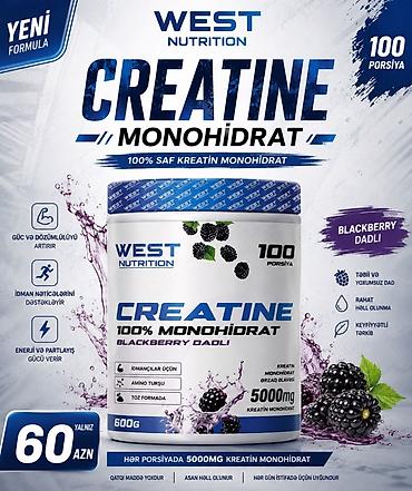 brend çanta: Kreatin Çəki: 501 - 750 g, Yeni — 1
