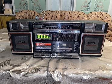 remax mp3 player: **Başlıq:** Sharp WF-940 retro maqnitola — tam işlək vəziyyətdə — 2