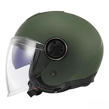 Oprema za bicikliste: LS2 Classy jet kaciga – mat maslinasto zelena - Otvoreni (jet) dizajn — 4