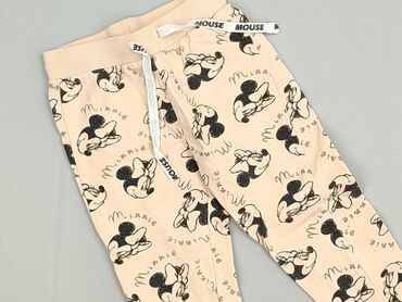 woskowane spodnie mohito: Sweatpants, Disney, 2-3 years, 92/98, condition - Perfect