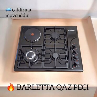 Duxovkalar: Plitə Qarışıq, Stolüstü, 4 gözlü, Yeni