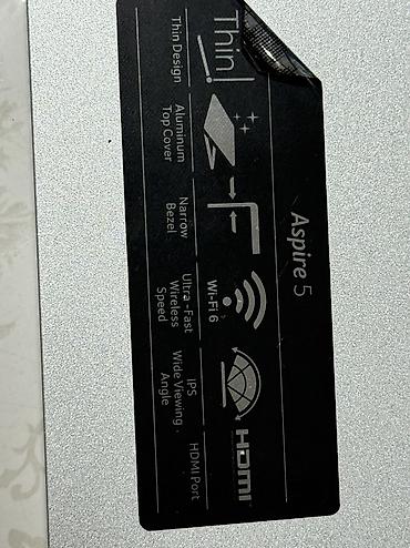 Ноутбуки: Ноутбук, Acer, 4 ГБ ОЗУ, AMD Ryzen 3, Б/у, Для несложных задач, память SSD — 5