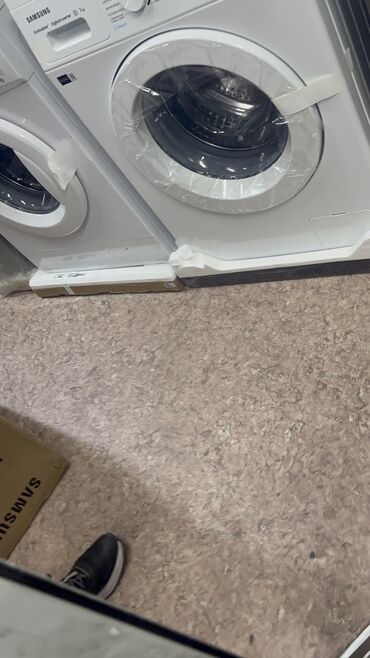Стиральные машины: Стиральная машина Samsung, Новый, Автомат, До 7 кг, Полноразмерная — 7