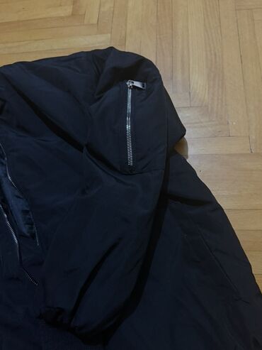 Kurtkalar: Unisex bomber gödəkçə - Model: oversize bomber - Rənglər: qara - — 9