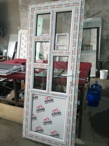 Plastik qapılar: Plasti̇k qapi pəncərə si̇fari̇şi̇ Plastik aluminium qapı pəncərə — 5