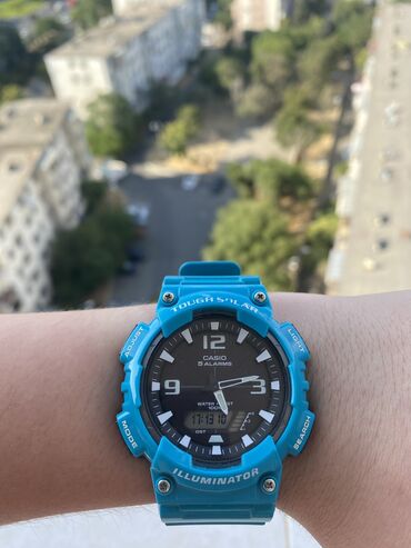 casıo saat: Yeni, Qol saatı, Casio, rəng - Mavi