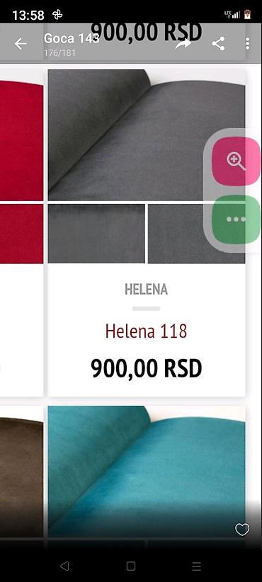 Jastuci: Dekorativni jastuci – ručni rad - Modeli: jednobojni (tirkiz — 18