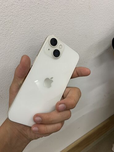 Apple iPhone: IPhone 14, Б/у, Белый, Чехол