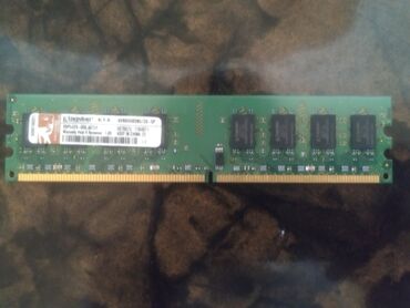 kompüterlər satisi: Operativ yaddaş (RAM) Kingston, 2 GB, 2400 Mhz, DDR2, PC üçün, İşlənmiş