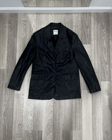 Üst geyimi: Pencək, Bershka, Dəri, S (EU 36)