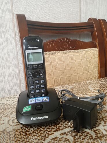 ilkin odenissiz telefon krediti: Stasionar telefon Panasonic, Simsiz, Ünvandan götürmə