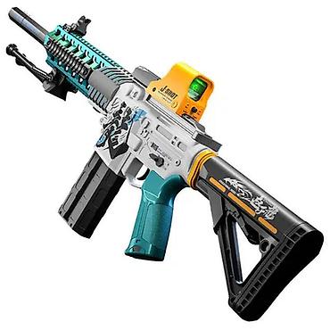 airsoft gun price: Nerf Silah M416 – Kalimator və Snayper Ayaqlıq ilə Elektrikli köpük — 1