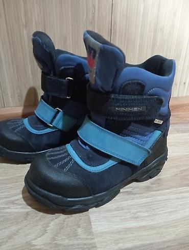 Детская обувь: Зимние сапожки из натуральной кожы и с натуральным мехом, овчина для — 7