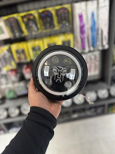 moto angel: Motosiklet üçün 7 düym LED faralar – müxtəlif dizayn seçimləri - — 2