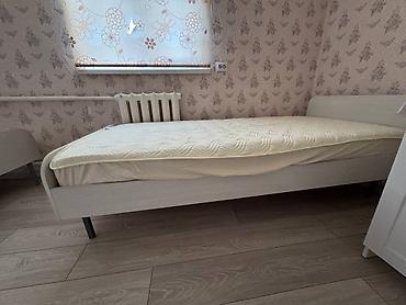 одинарный кровать: Односпальная кровать, Новый, С матрасом, длина - 205 см — 4
