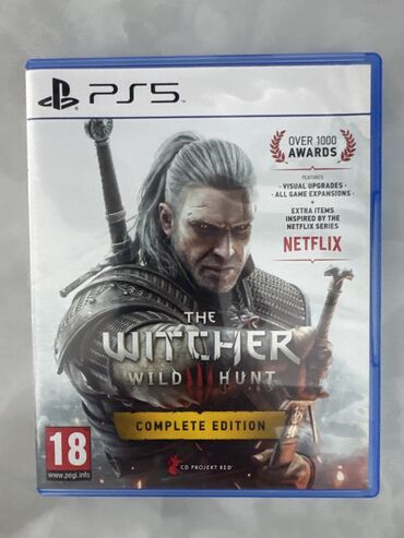 Игры для PlayStation: Ведьмак: Дикая охота
The witcher: Wild hunt
PS5
Sony PlayStation 5