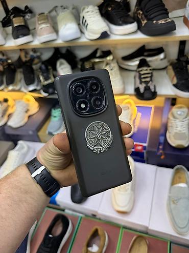 adaptor qoruyucu: Redmi Note 14 Pro, 256 GB, rəng - Qara, Barmaq izi — 2