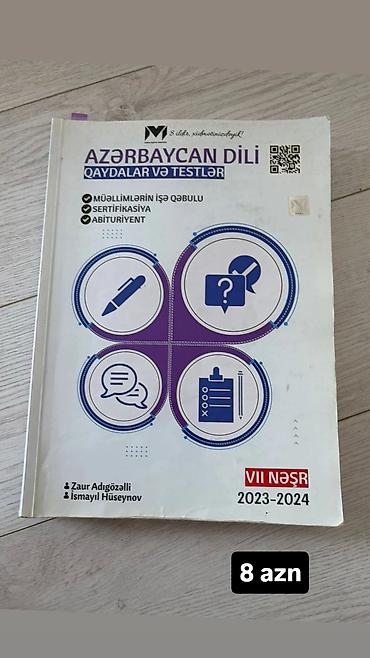 Тесты: Məhsul: 9-cu sinif buraxılış imtahanına hazırlıq üçün dərslik və test — 8