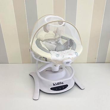 Nənnilər: **Kidilo Elektrik Yelləncəyi – Rahatlıq və Əyləncə Bir Arada! 🤩** 💡 — 10