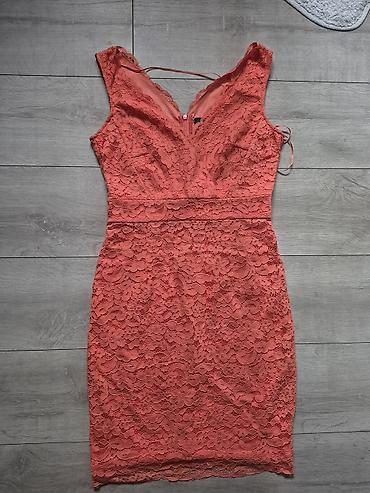 ženski: ESPRIT ženska haljina – koralno roze, čipkana - Brend: ESPRIT — 1