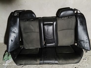 сидения акорд: Комплект сидений, Кожа, Honda 2001 г., Б/у, Оригинал, Япония